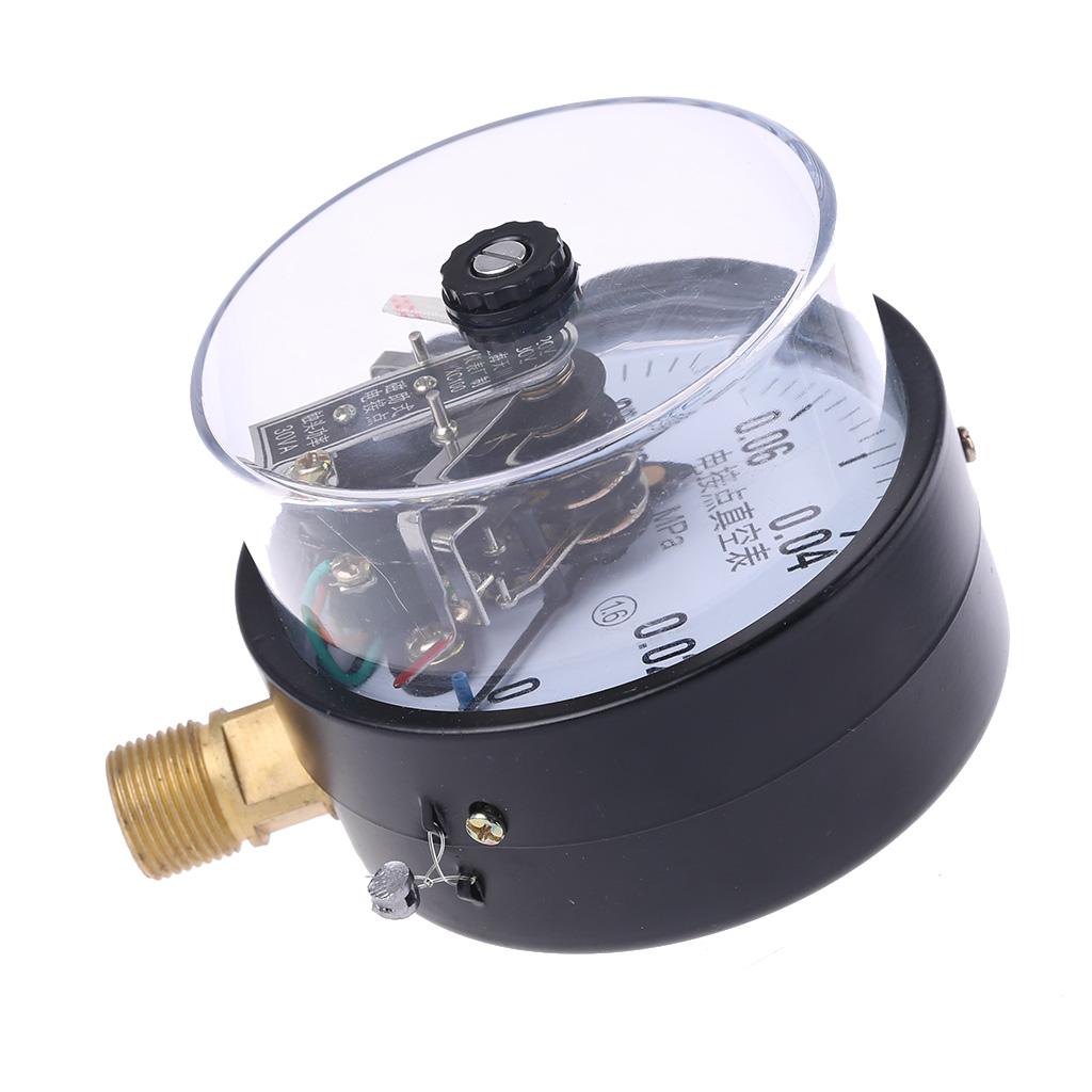 Professional 30VA Magnetic-assisted Electric Contact Pressure Gauge Control Water Pump Switch Vacuum 0-1.6mpa 40mpa