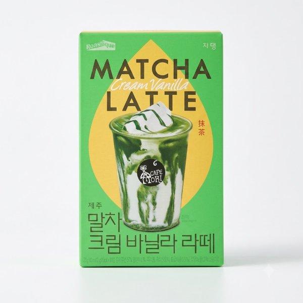 Jardin Jeju Matcha Latte Cream Vanilla 20g x 10 Sticks