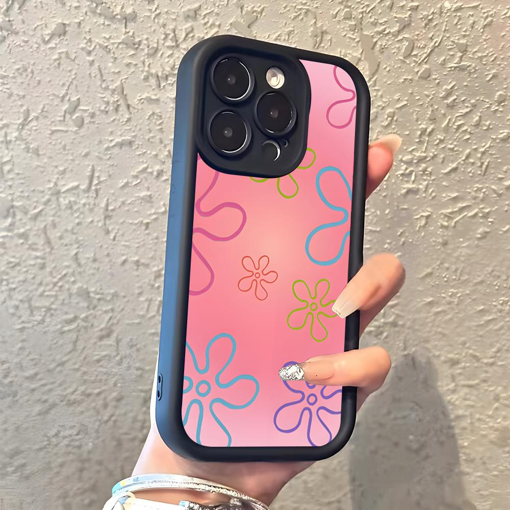 

Kind SpongeBob Square Phone Case For IPhone 17 Pro Max 16 15 14 Pro Max IPhone 13 Pro Max 11 Plus Silicone Cover iPhone 14 Plus