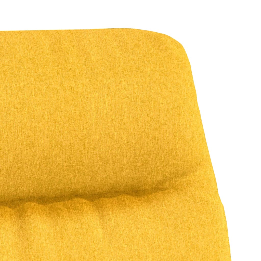 Recliner Chair Mustard Yellow Fabric