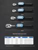Electronic Digital Torque Wrench with Adjustable Socket for Automotive Repair