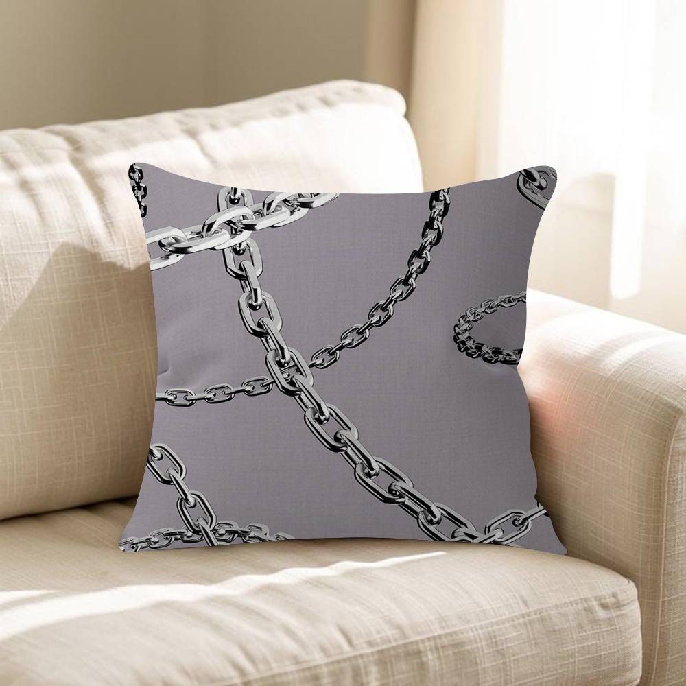 

Silver Bizarre Trend Retro Art Cushion Cover Pillow Cover Decor Pillowcase Printed Cushion Case For Couch 30x30 cm