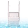 Reinforced Pool Ladder Detachable Plastic Pool Escalator Rust Proof Above Ground Pool Step for Various Sizes Swimming Pools