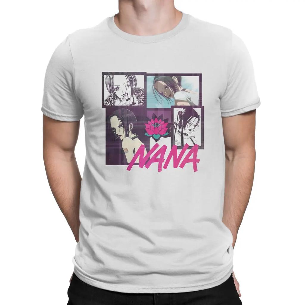 Fitted Scoop TShirt NANA Osaki Manga Crewneck Short Sleeve 100% Cotton T Shirt Funny Top Quality Birthday Gifts Unisex
