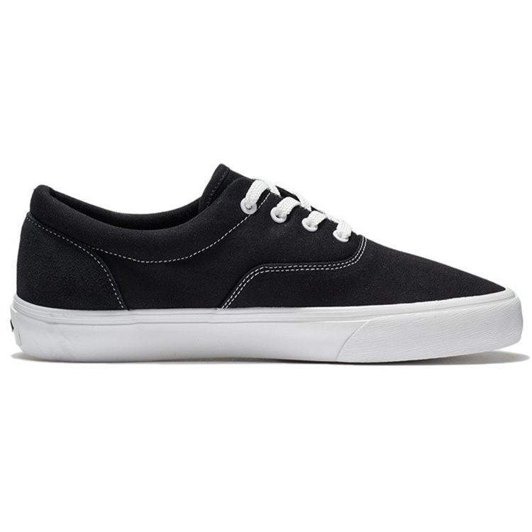 Li-Ning Simple Versatile Non-Slip Wear-Resistant Low-Top Skate Shoes Men Sneakers Black AGCS173-4