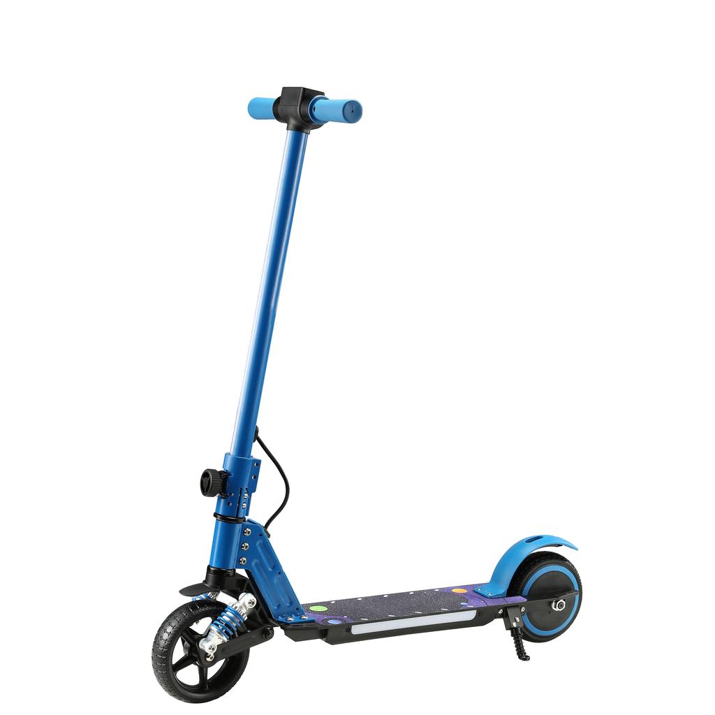 Simate S5 Lightweight Folding Kid’S Electric Scooter 130W Motor 14KM/h Safety Speed 70KG Load Outdoor Play E-Scooter