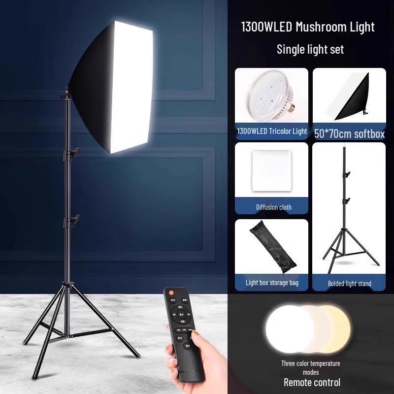 5070 Softbox Lighting Kit for Photography & Video Broadcasting: Indoor Portrait & Clothing Shooting