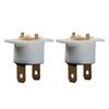 2X For Acura RL 1996 - 2004 TSX 2004 - 2008 H1 Headlight Head Light Head Lamp Bulb Socket Retainer Holder Adapter 33116-SD4-961
