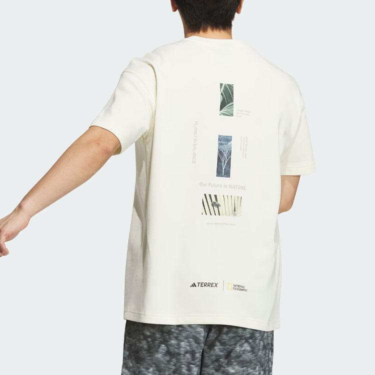 New Adidas National Geographic Aeroready Graphic Tee IS9514