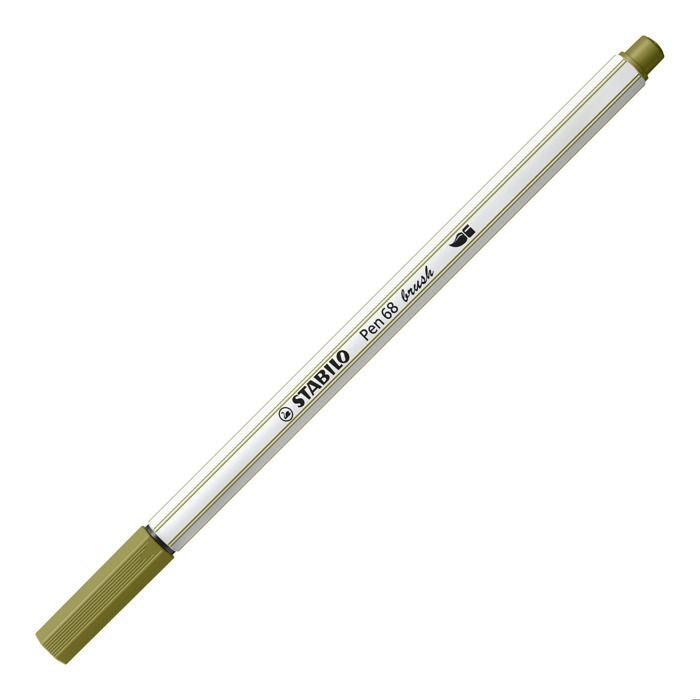 Feutres pinceau - stabilo - pen 68 brush arty - lot de 20 - pointe flexible - couleurs brillantes