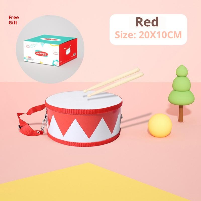 Drum Wood Kids Early Educational Musical Instrument For Children Baby Toys Beat Instrument Hand Drum Tabora