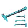 Machinist Hammer Carbon Steel TPR Handle Multi Functional Forging Hammer for Blacksmith Engineers Wo