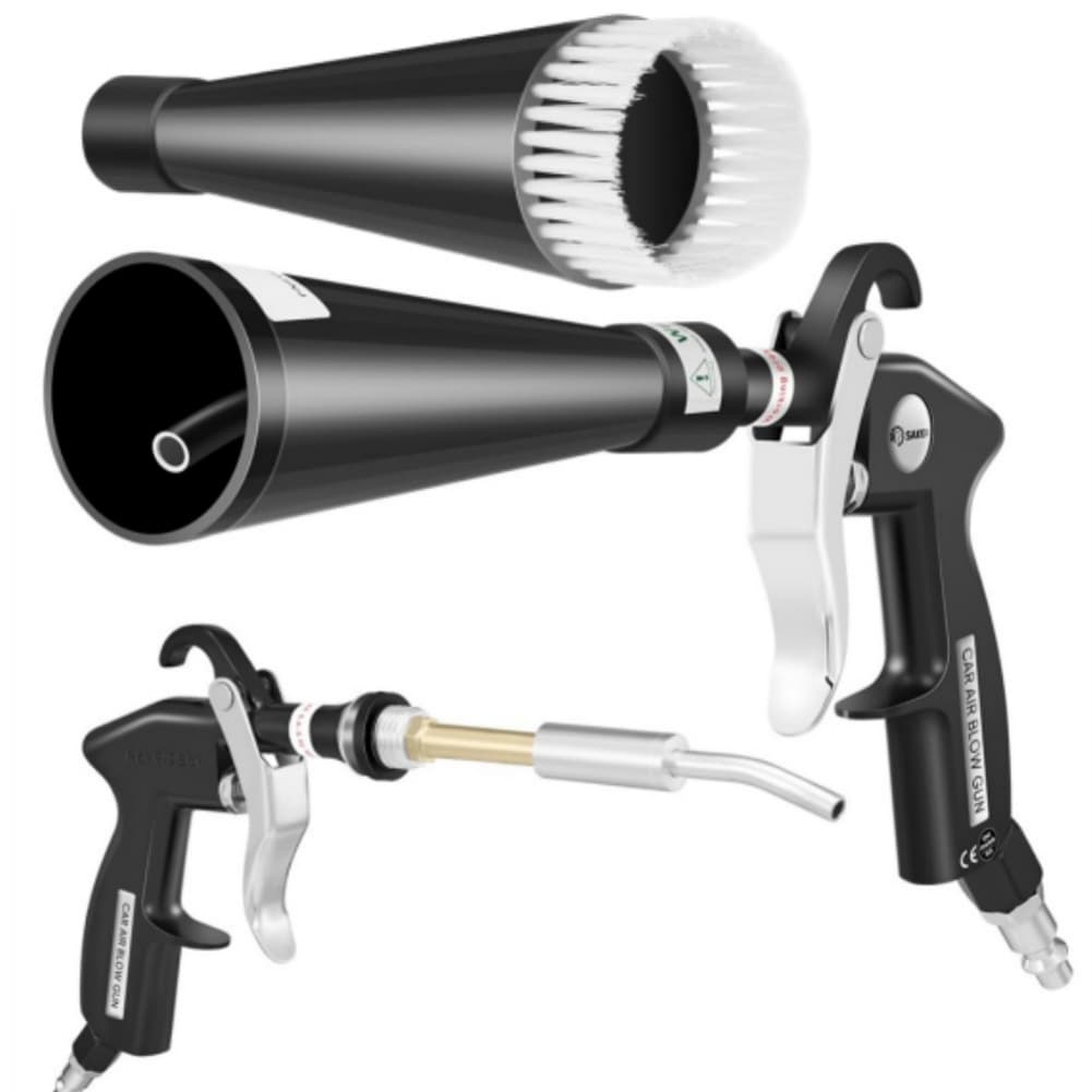 For Cars For Home As Shown Air Blow Tool High-pressure Airflow Interchangeable Nozzles Connectors Fit Most Compressors