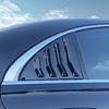 For Mercedes Benz S Class W223 S350L S400L S450L S500L 480 580 680 2021-2026 Car Rear Window Triangle Shutters Louver Cover Trim