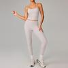 Women's European & American Yoga Set: Quick-Dry Fitness Shorts & Vest for Outdoor Running