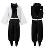 Demon Shinazugawa Slayer Sanemi Role Playing Costume Set For Event Halloween