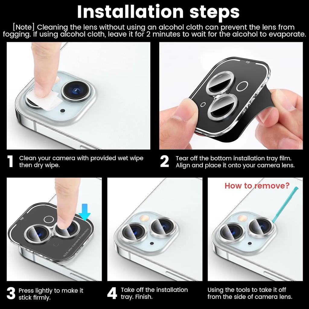 Glitter Camera Lens Protector Cover For IPhone 16 15 Pro Max 13 11 Pro 14 15 Plus 12 Mini Tempered Glass Protection Accessories