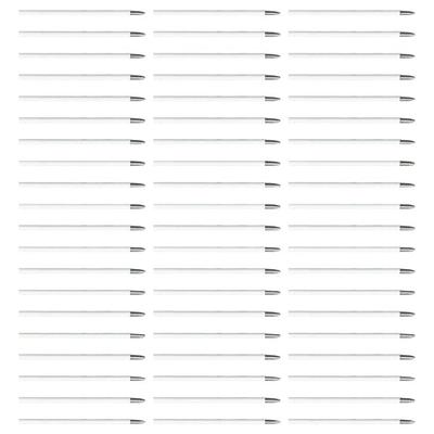 60 Stück Perlenstift-Minen Perlenstift-Minen Glatt schreibende Stiftminen Austauschbare Kugelschreiberminen
