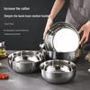 Chuanye 304 Stainless Steel Deep Mixing Bowl