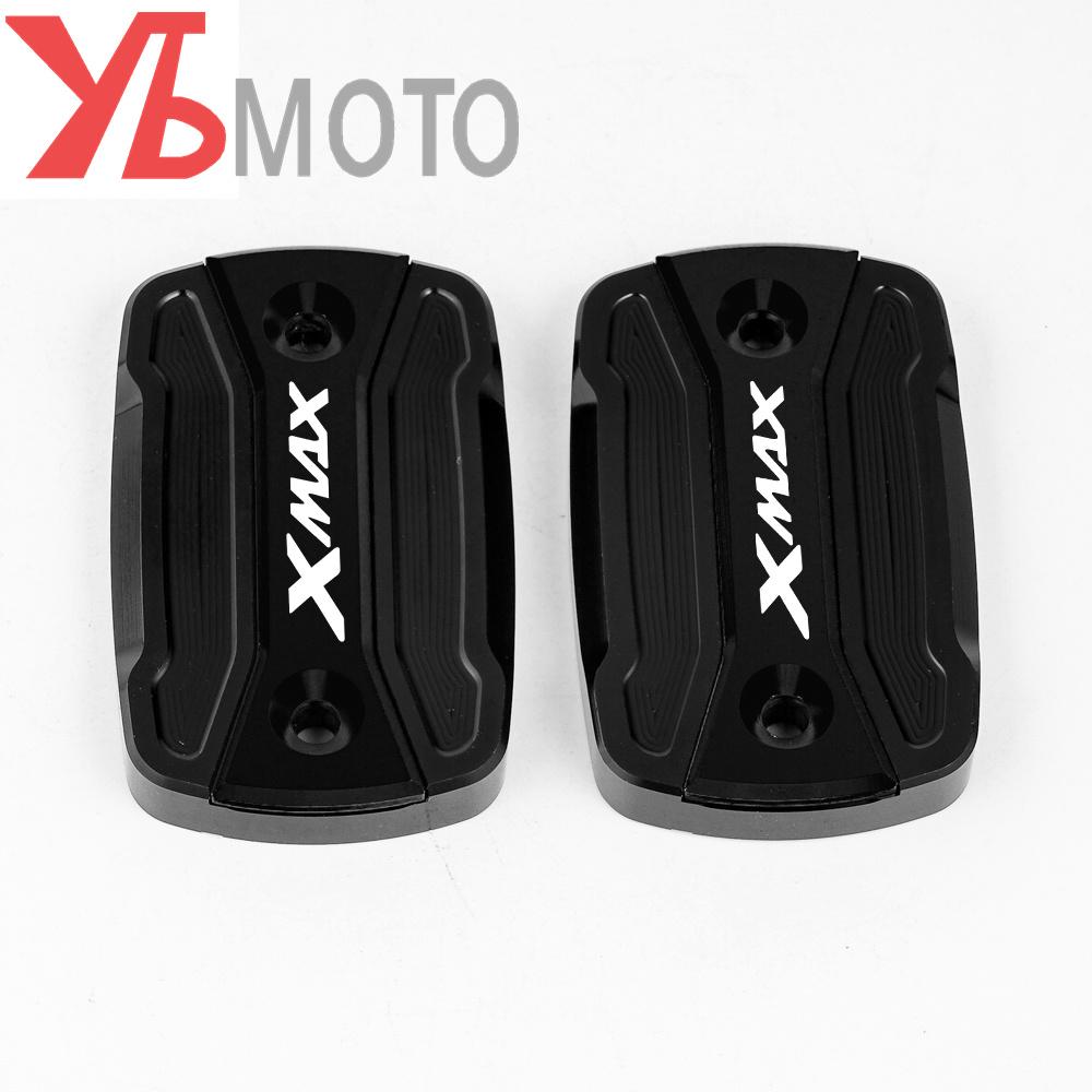 

Крышки бачка для жидкости для YAMAHA XMAX 300 250 125 XMAX300 2017 2018 аксессуары для мотоциклов тормозной масляный бак чёрный