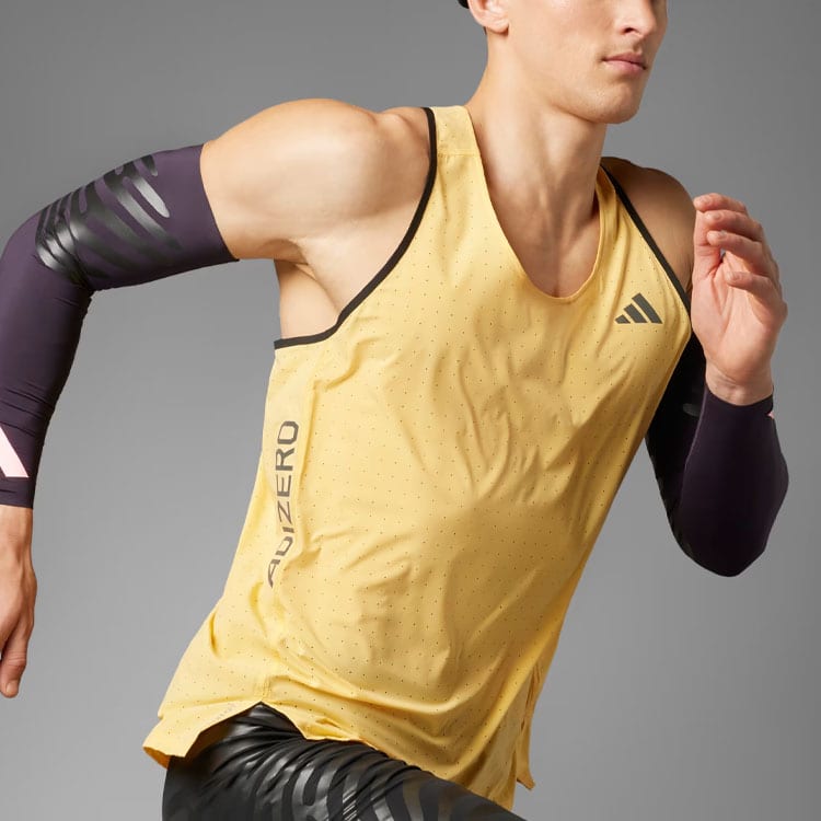 adidas Running Tank Top Men's Yellow IW6107