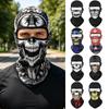 Balaclavă cu imprimeu craniu, Mască ușoară pentru față completă Protecție UV Sporturi în aer liber Alergare Ciclism Accesorii pentru cap