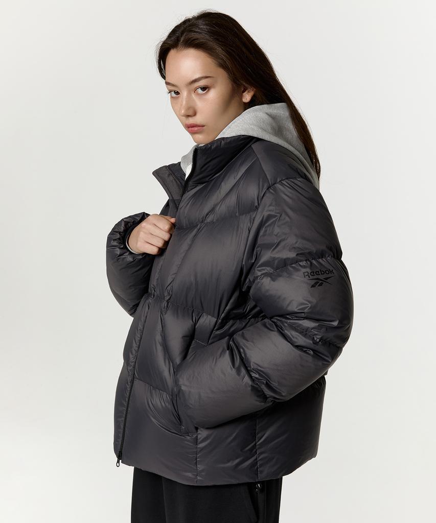 Reebok Pump Paris Down Jacket - Charcoal