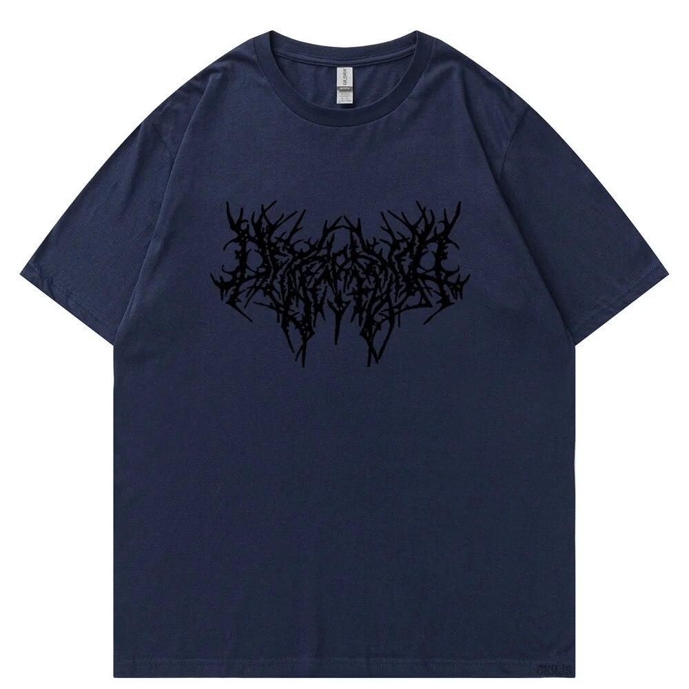 Готическая темная футболка унисекс WoUnisex Футболка большого размера Панк черная одежда — фото 15