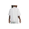 Nike Solid Color Brand Logo Button Polo Shirt Men Tops White DX0898-012