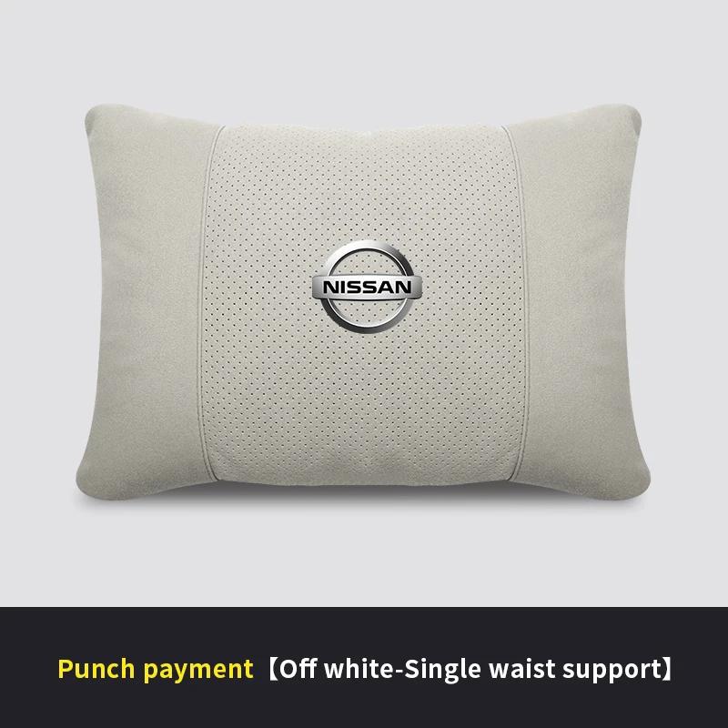 lfcsw2 Nissan Qashqai Juke X-Trail Patrol Note Leaf Altima Maxima Micra Car Headrest Neck Support Seat Lumbar Cushion Soft Neck Pillow
