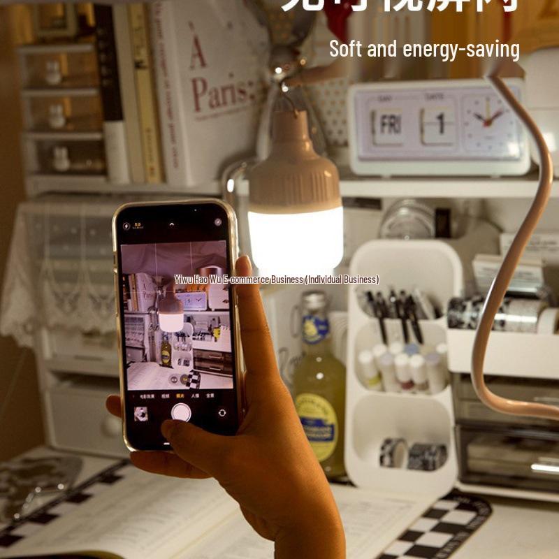 Clip-On Bunk Bed Night Light - Hanging Lamp for Bedside & Curtains