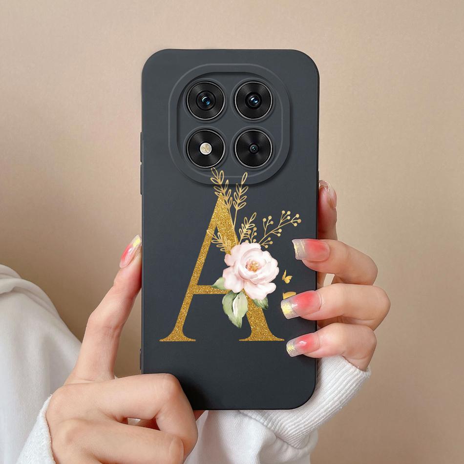 Case For Redmi Note 14 Pro Plus Simple Letter Soft Liquid Silicone Shockproof Phone Cover For Redmi Note14 14Pro 4G 5G Fundas