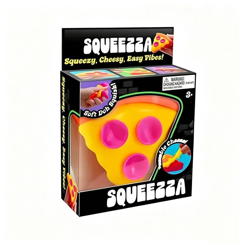 Balle Anti-Stress Atomique Schylling Squishy Squishies Boîte Aveugle Jouet Anti-Stress Sensoriel NeeDoh Jouet à Manipuler Cadeau de Fête //