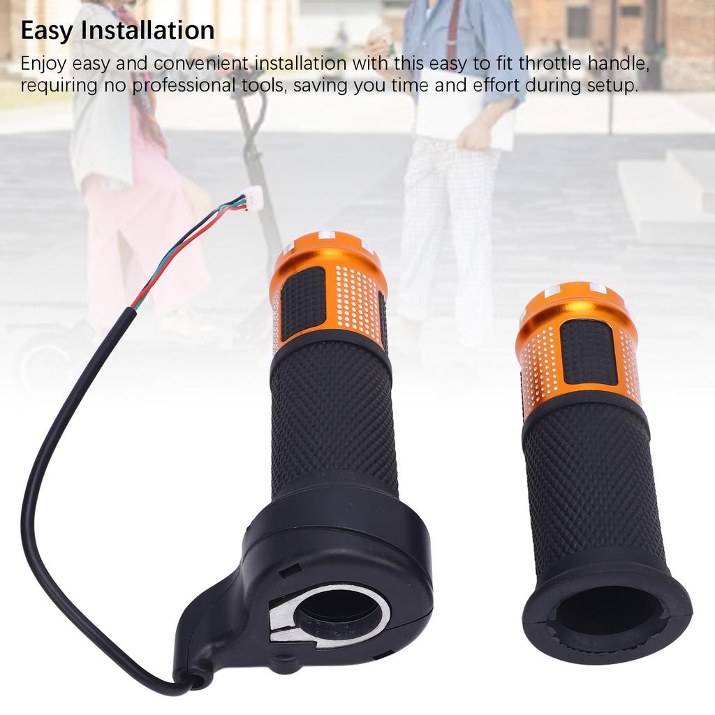 Scooter Throttle Handlebar Grip Wide Compatibility Enhanced Control Scooter Throttle  Grip Sturdy for Electric Scooter