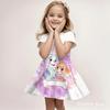Cute Paw Patrol Dress For Girls Summer Casual Fashion Beach Sundress Soft Breathable Lightweight