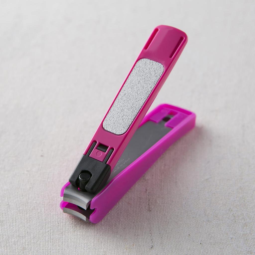 Kai Cleartory New Standard Nail for Children and HC4000 Clippers, S-Curved Blade, Pink, Women,