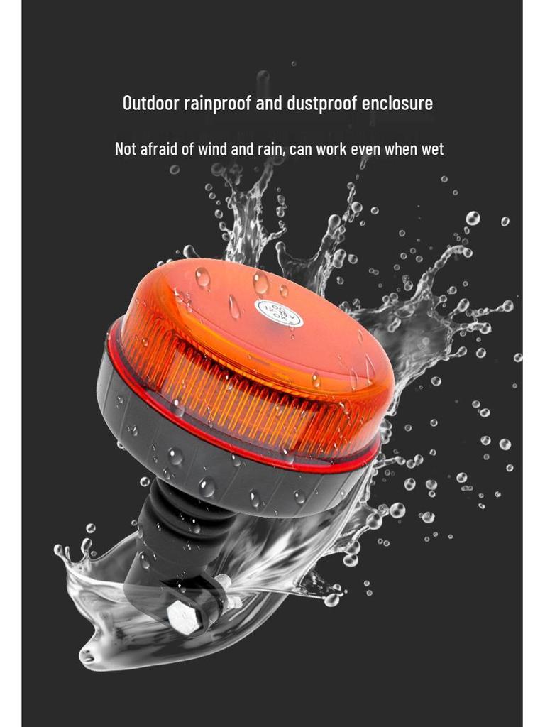 Multi-layer LED Warning Light for School Buses, Engineering, Fishing Boats, and Construction Sites