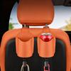 Multifunctional Back Seat Cup Holder, Car Headrest Hook Storage for Travel Truck Interior Cell Phones Keys Organizer Supplies