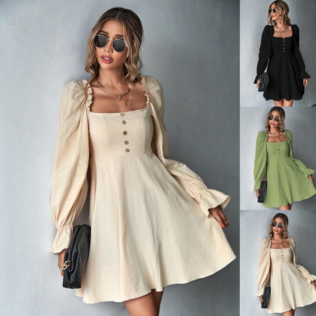 2025 New Slim Comfortable Waist Trendy Dress Women's Fashion Elegant Loose Dress Spring Summer Print