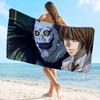 manga D-Death Note Suspense mystery Bath Towel Microfiber Soft Water Absorbing Breathable For Girl Kids Decorative Beach Towel