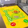 Teletubbies Scooter Adventure Themed Anti-Slip Rugs - Polyester Home Decor, Suitable for Bedrooms, Living Rooms, Doorways, Studios, and Decorations