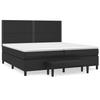 VidaXL Slat Bed Base with Mattress, Upholstered Bed with Headboard, Double Bed, Adult Bedroom Bed, Modern, 3137623