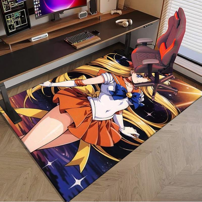Christmas anime Princess Carpet, Chair Rug,Rug for Office Bedroom living rooms, Doormat decor Fan Gift Christmas Gift