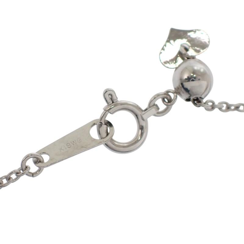 no brand  Necklace K18 white gold Women