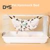 Guinea Pig Rat Ferret Hammock Hanging Bed Hammock Cage Toy Plush Warm Cozy Perch for Dwarf Rabbits Guinea Pigs Ferrets Hamster