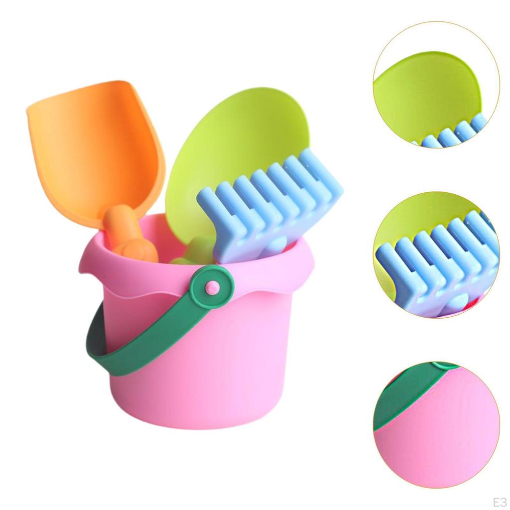Set for Kids with Buckets And Shovels