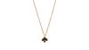 Kate Spade Everyday Spade Enamel Mini Pendant, Black, Size S, Brass, No Gemstones