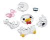 46 Piece Crystal Gallery Disney Tsum Tsum Donald Daisy &