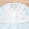All Chiffon Baby Quilt Sax Made in Japan [Baby Castle] Two-Way 50-70