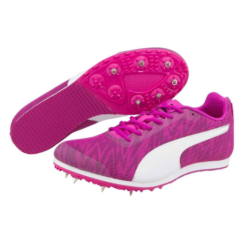Puma EvoSpeed Star 7 Professional Middle Distance Track And Field Running Shoes Men Sneakers Purple White 194478-04